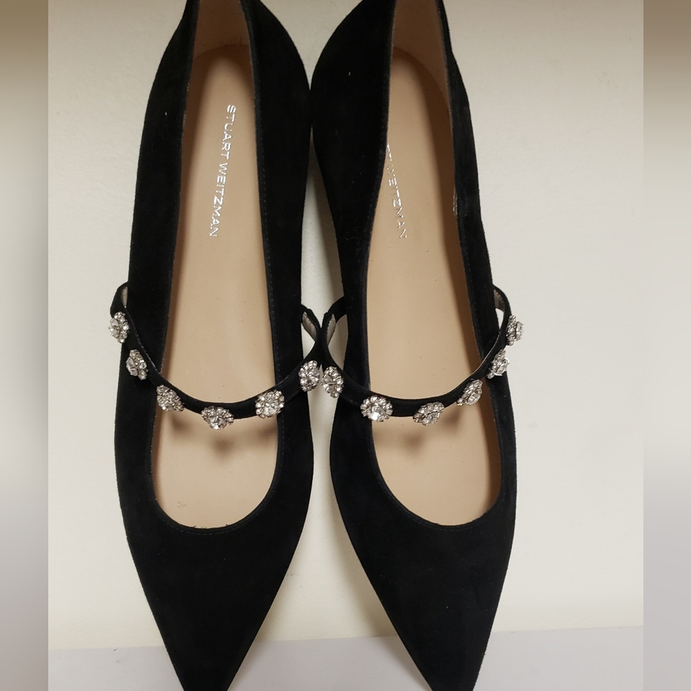 Stuart Weitzman Justina Mary Jane flat shoes